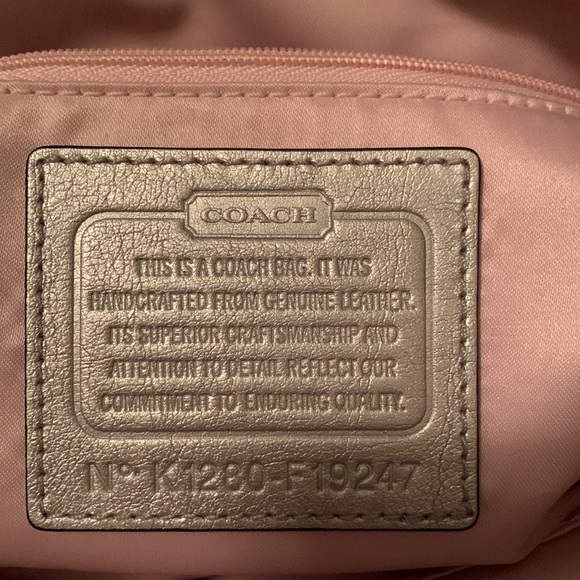 Coach Leather Bag, New - Picture 7 of 7